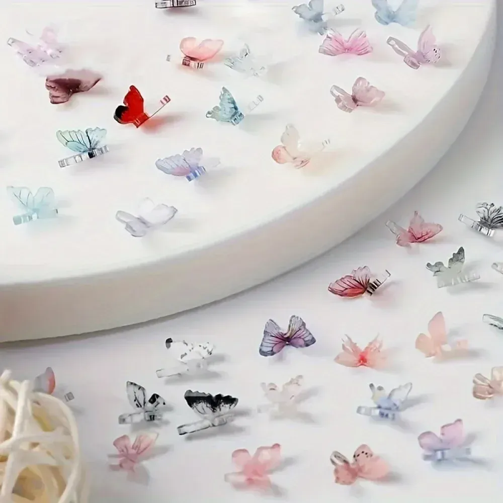 Moule silicone papillon pour breloques et bijoux DIY