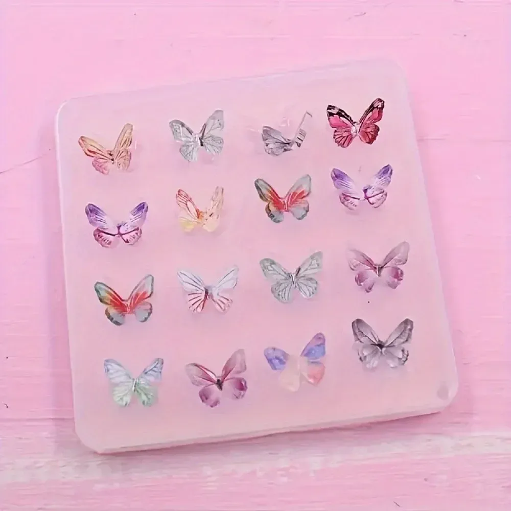 Moule silicone papillon pour breloques et bijoux DIY