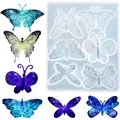 Moule silicone papillon pour porte-clés et bijoux – 1