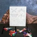 Moule silicone papillon pour porte-clés et bijoux – 5
