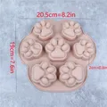 Moule silicone patte de chat pour bonbons et savons – 6