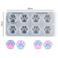 Moule silicone patte de chat pour porte-clés et bijoux – Couleur Cat Claw-MR01