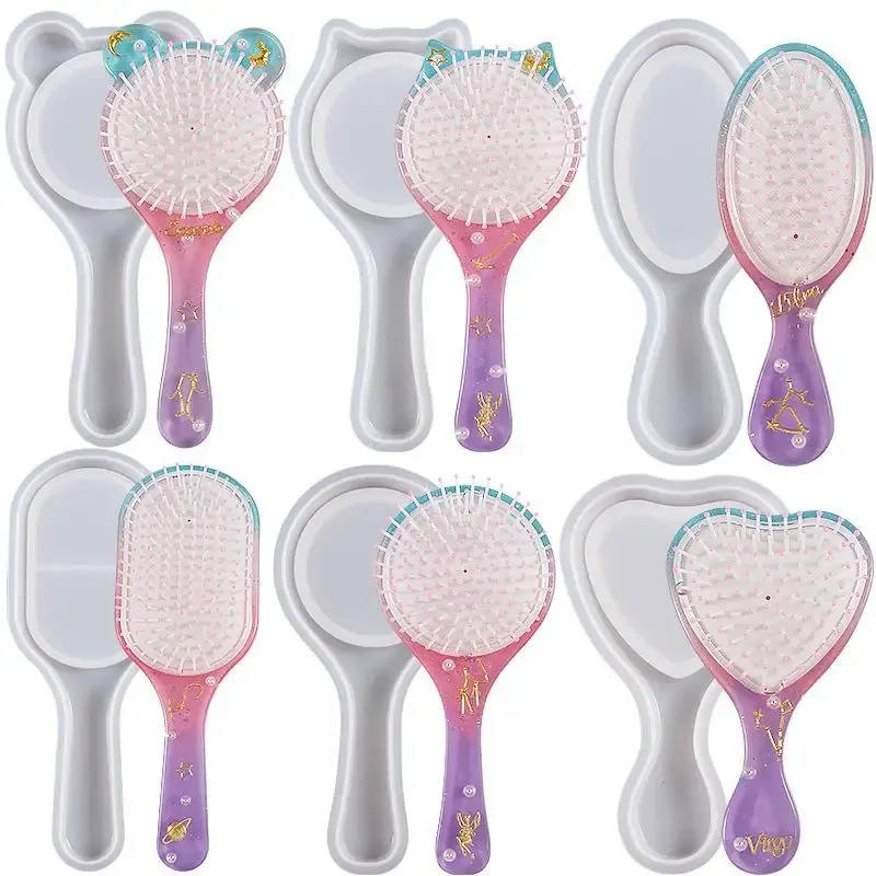 Moule silicone peigne massage airbag pour bijoux