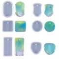 Moule silicone pendentif fait main pour colliers et bijoux – 4