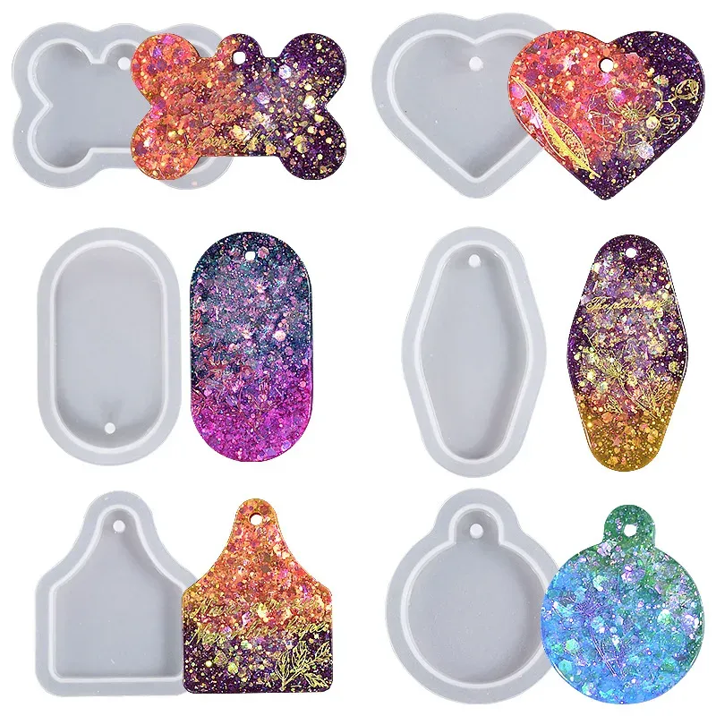 Moule silicone pendentif fait main pour colliers et bijoux