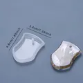 Moule silicone pendentif rond et rectangle pour débutant résine – 4