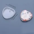 Moule silicone pendentif rond et rectangle pour débutant résine – 5