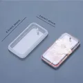 Moule silicone pendentif rond et rectangle pour débutant résine – 6