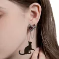 Moule silicone pendentifs chat pour bijoux – 5