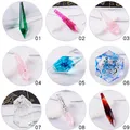 Moule silicone pendule cristal pour bijoux décoratifs – 4
