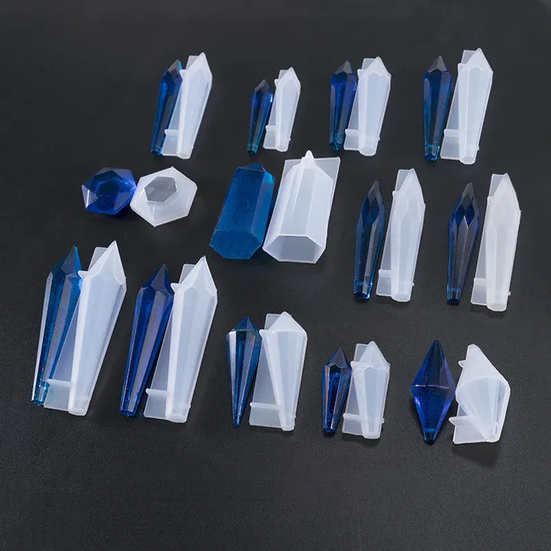 Moule silicone pendule cristal pour bijoux décoratifs