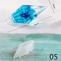 Moule silicone pendule cristal pour bijoux décoratifs – Couleur GRIS (05)