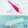 Moule silicone pendule cristal pour bijoux décoratifs – Couleur noir (02)