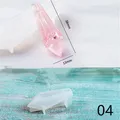 Moule silicone pendule cristal pour bijoux décoratifs – Couleur Rouge (04)