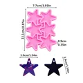 Moule silicone pentagramme pour porte-clés et bijoux – 2