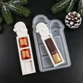 Moule silicone Père Noël renne porte-monnaie pendentif – 1