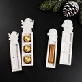 Moule silicone Père Noël renne porte-monnaie pendentif – 6