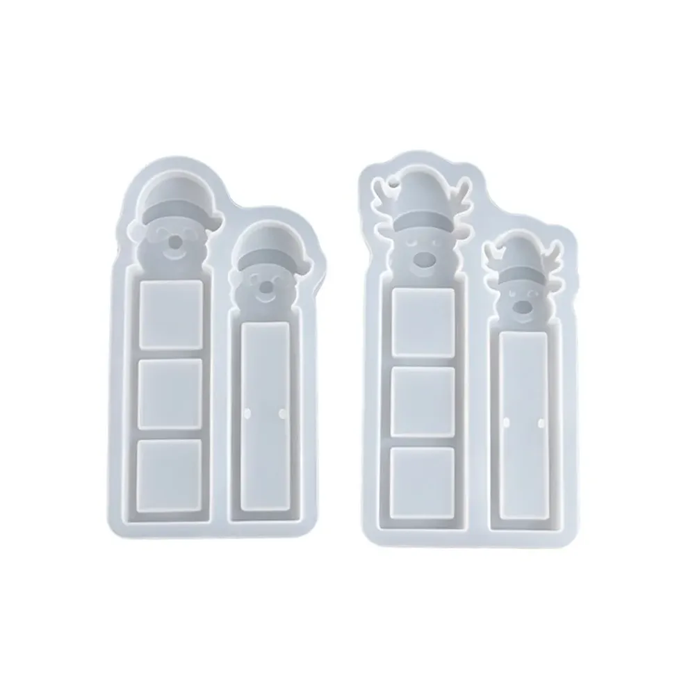 Moule silicone Père Noël renne porte-monnaie pendentif