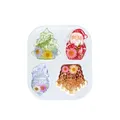 Moule silicone Père Noël sapin pendentif résine Noël – 2