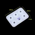 Moule silicone perles 8 à 10 mm pour bijoux résine – Color 10mm Sphere-1
