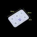 Moule silicone perles 8 à 10 mm pour bijoux résine – Color 8mm Sphere-2
