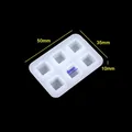 Moule silicone perles 8 à 10 mm pour bijoux résine – Color 8mm Square-1