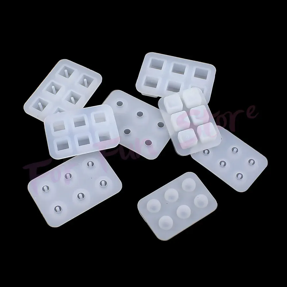 Moule silicone perles 8 à 10 mm pour bijoux résine
