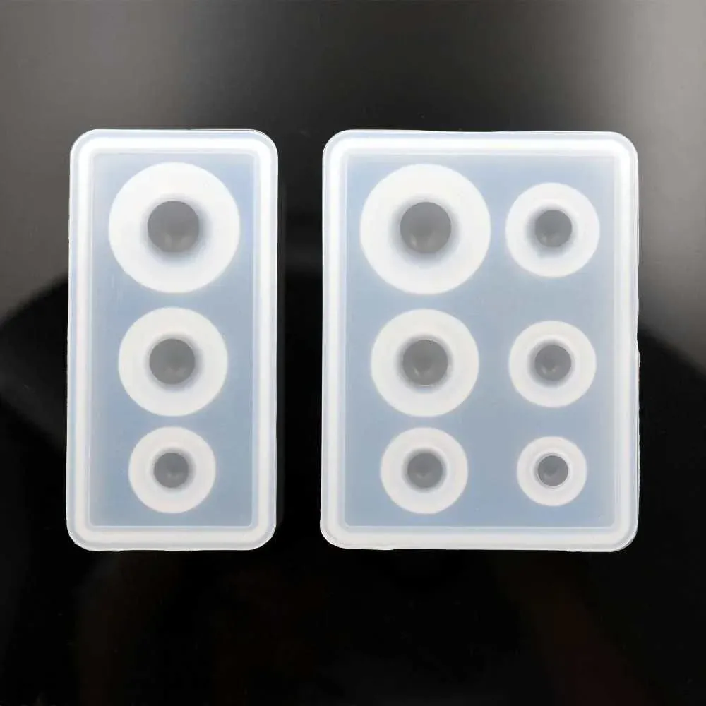 Moule silicone perles 9 à 25 mm pour bijoux résine
