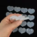 Moule silicone perles fleurs cœur étoile pour bijoux – 4