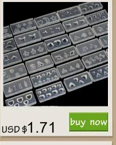 Moule silicone perles fleurs cœur étoile pour bijoux