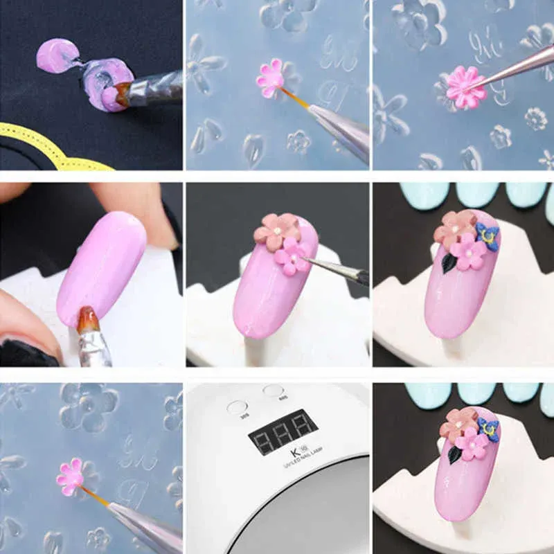 Moule silicone perles fleurs cœur étoile pour bijoux
