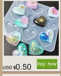 Moule silicone perles fleurs cœur étoile pour bijoux