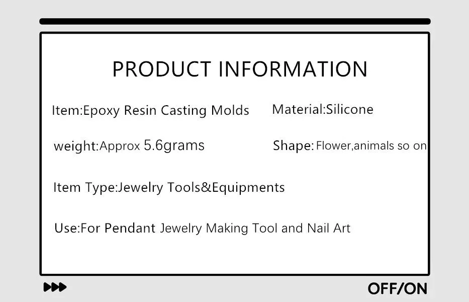 Moule silicone perles fleurs cœur étoile pour bijoux