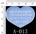 Moule silicone perles fleurs cœur étoile pour bijoux – Couleur KT70-A013