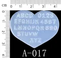 Moule silicone perles fleurs cœur étoile pour bijoux – Couleur KT70-A017