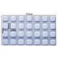 Moule silicone perles lettres alphabet – 2