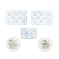 Moule silicone perles plates 12 à 16 mm pour artisanat résine – 6