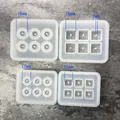 Moule silicone perles rectangulaires carrées 6 trous – 5