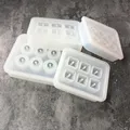 Moule silicone perles rectangulaires carrées 6 trous – 6