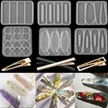 Moule silicone pinces à cheveux géométriques pour bijoux – 1