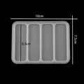 Moule silicone pinces à cheveux géométriques pour bijoux – Couleur Bleu (6)
