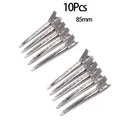Moule silicone pinces à cheveux géométriques pour bijoux – Couleur Silver2 10Pcs