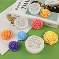 Moule silicone pivoine 3D pour bougie et savon – 2