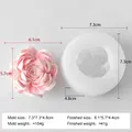 Moule silicone pivoine jasmin pour bougie et savon – Couleur F451