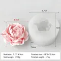 Moule silicone pivoine jasmin pour bougie et savon – Couleur F452