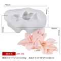 Moule silicone pivoine pour bougie et savon artisanal – Couleur 1pcs
