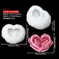 Moule silicone pivoine pour bougie et savon artisanal – Couleur 1pcs