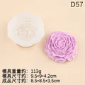 Moule silicone pivoine pour bougie et savon artisanal – Couleur 1pcs