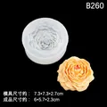 Moule silicone pivoine pour bougie et savon artisanal – Couleur 1pcs