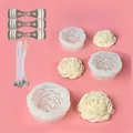 Moule silicone pivoine pour bougie et savon artisanal – 6